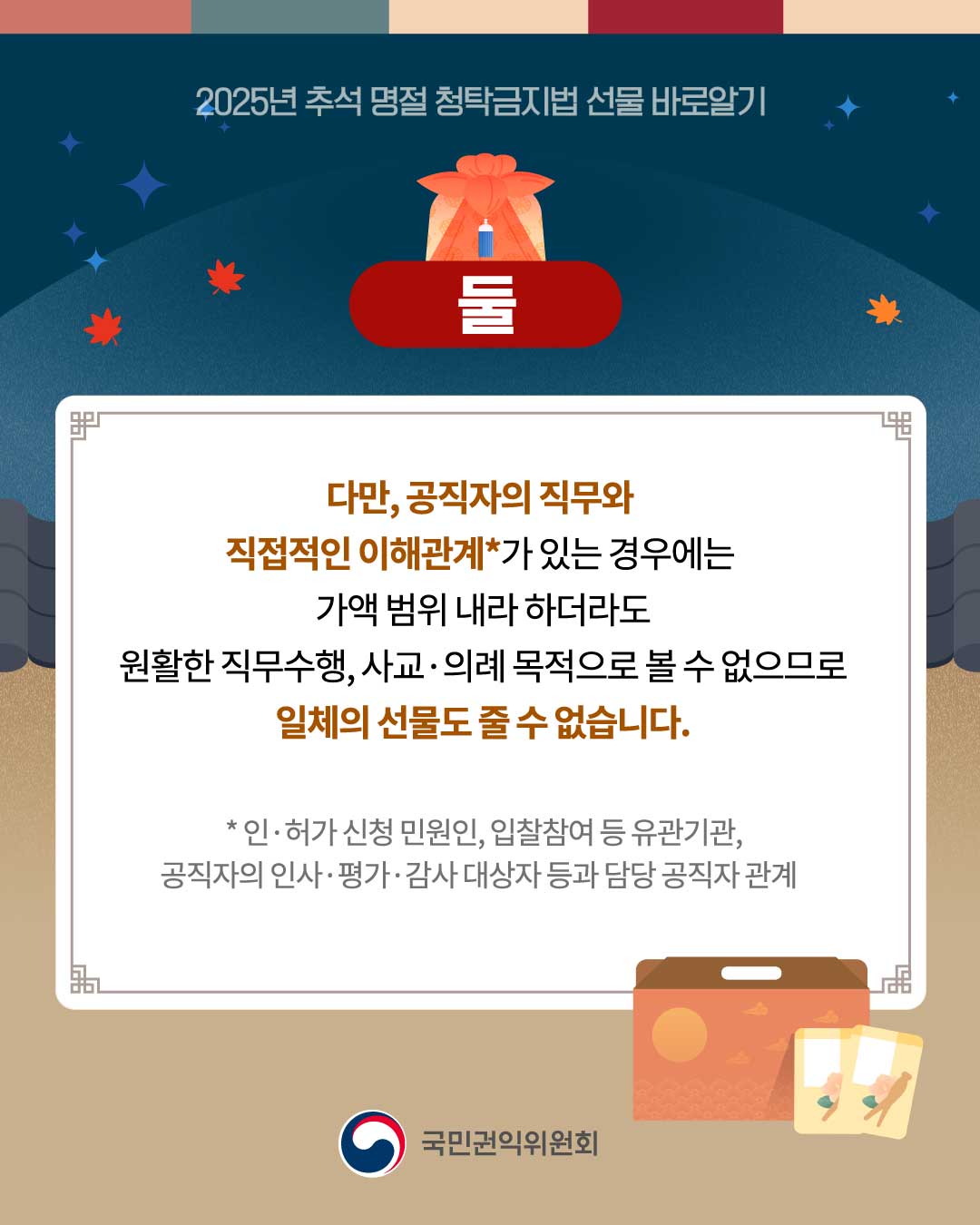 '2025년 추석 명절 청탁금지법 - 선물 바로알기' 게시글의 사진(3) '3.jpg'