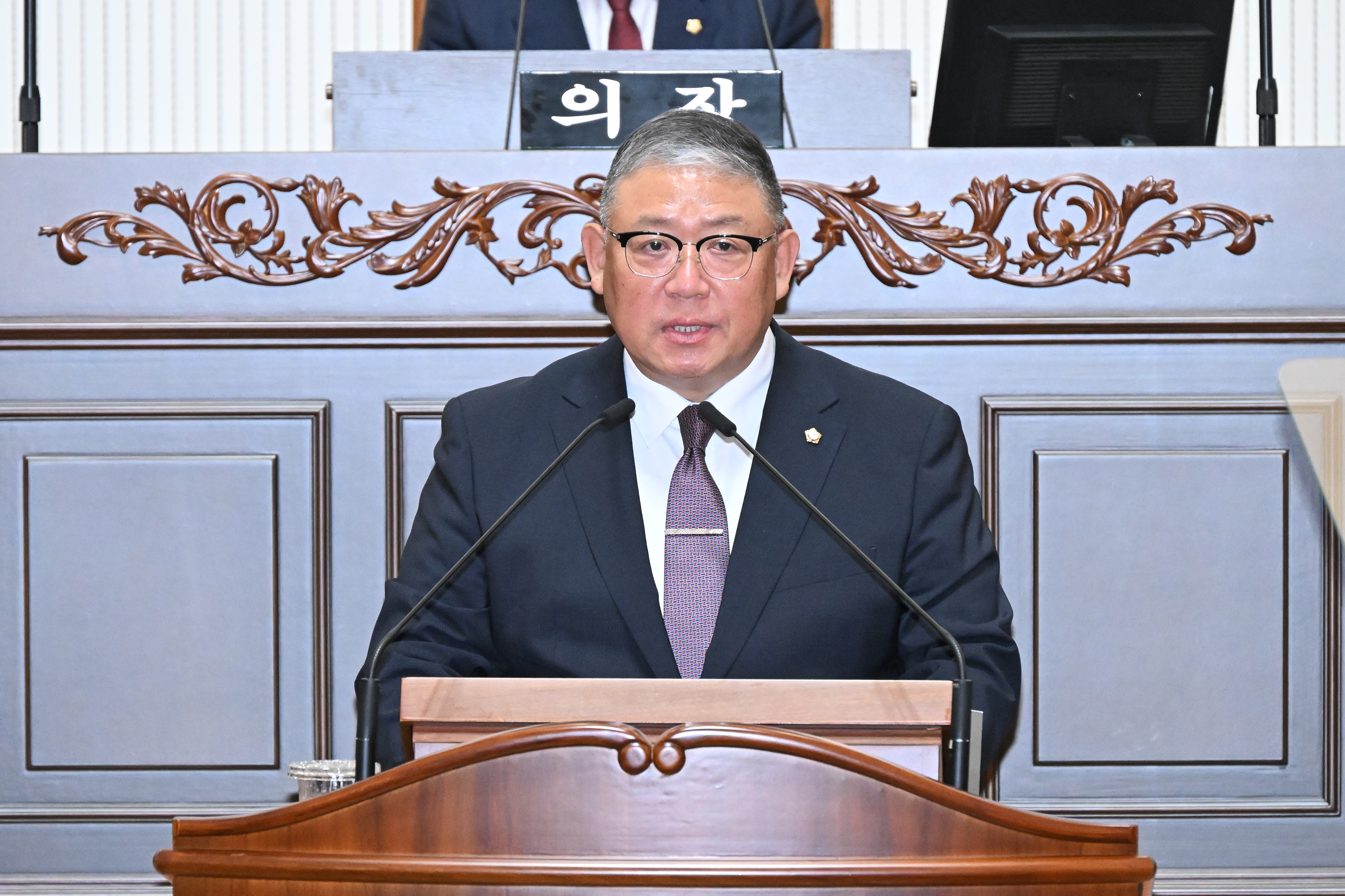 '제257회 진주시의회 임시회 4차 본회의(의회운영위원회 위원장 선거)' 게시글의 사진(2) 'DSC_2763.JPG'