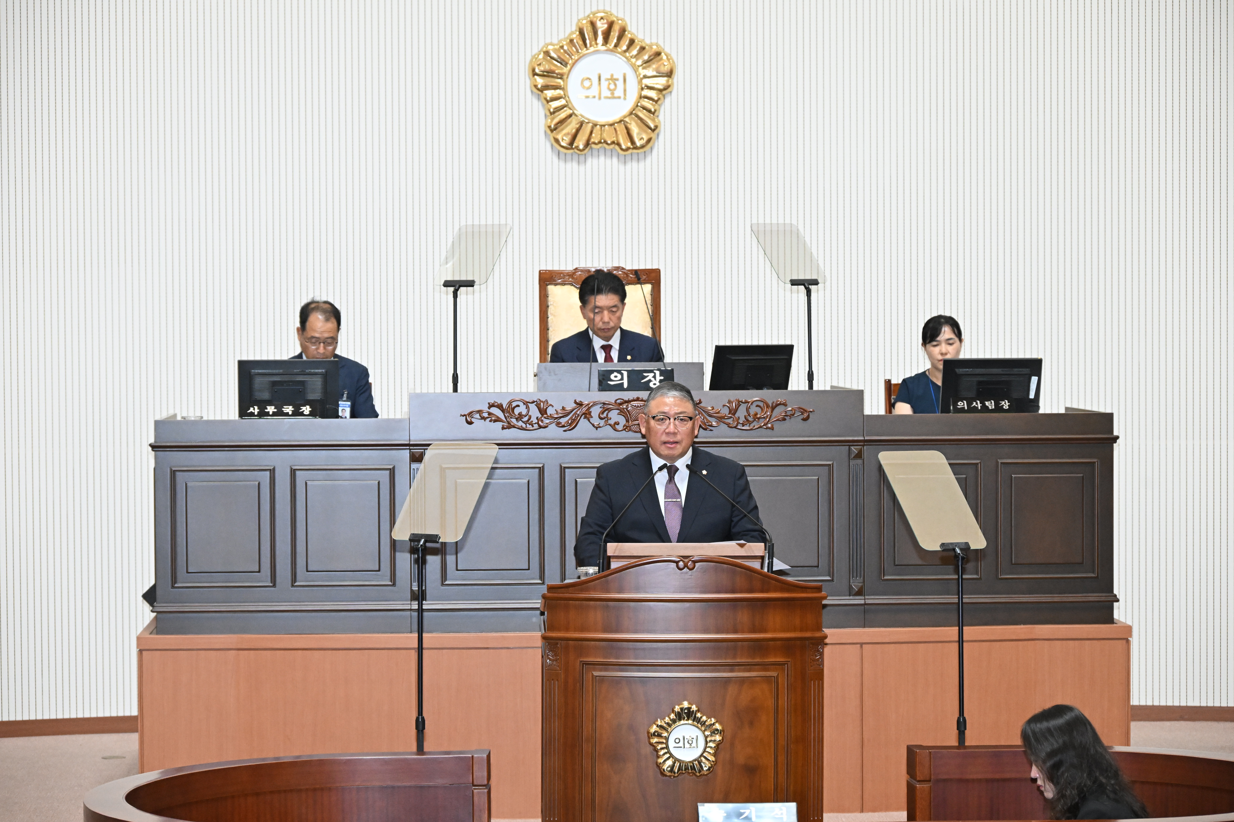 '제257회 진주시의회 임시회 4차 본회의(의회운영위원회 위원장 선거)' 게시글의 사진(3) 'DSC_2805.JPG'