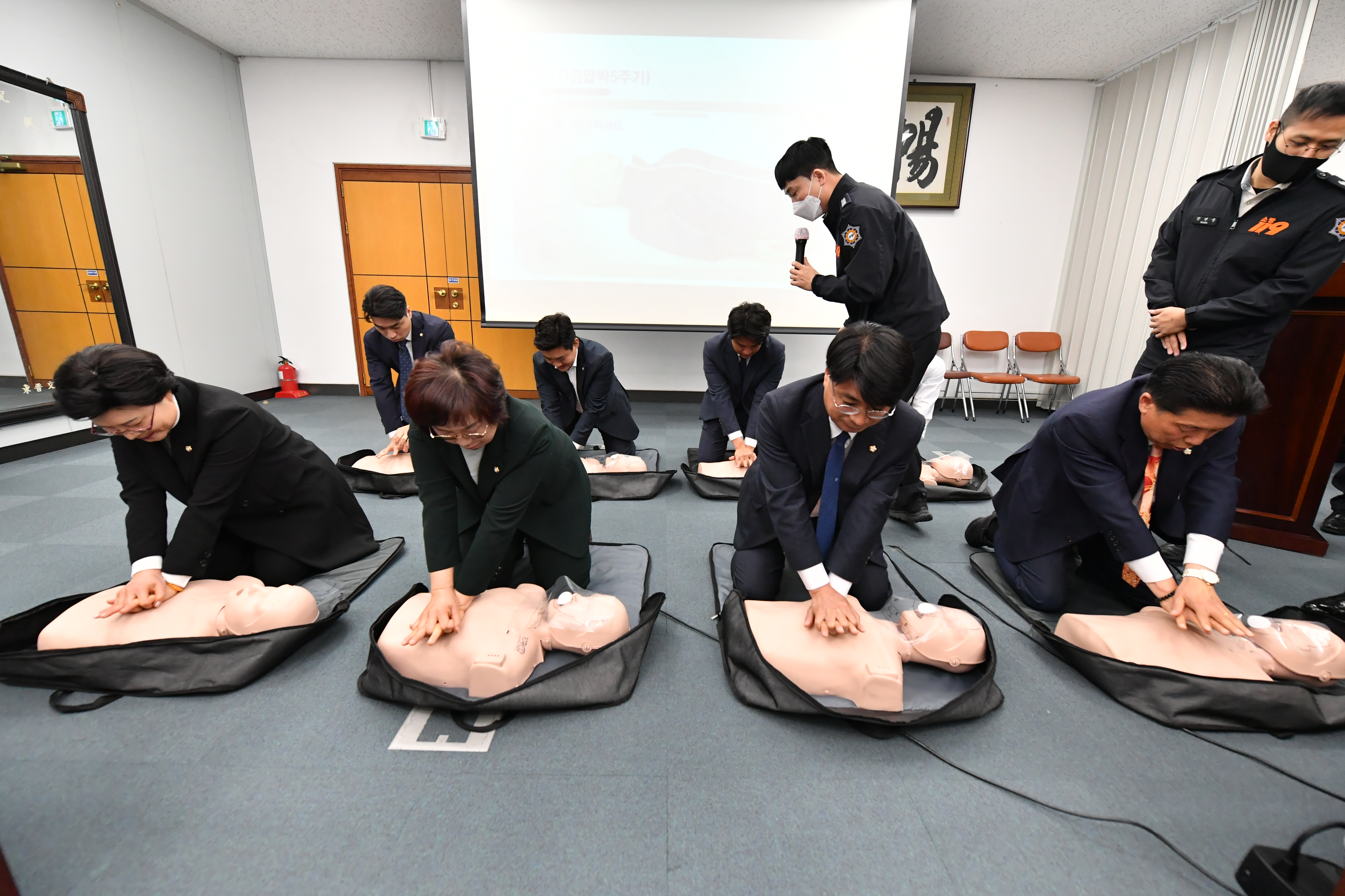'심폐소생술 등 응급처치 교육' 게시글의 사진(2) 'COU_2560.JPG'