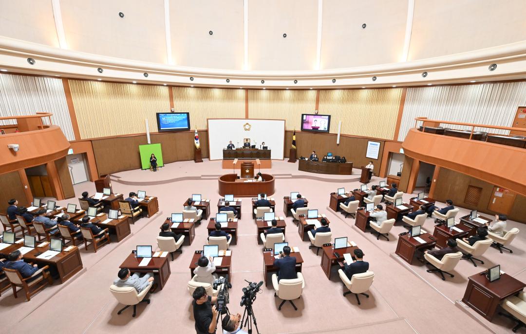 제267회 진주시의회 임시회 1차 본회의