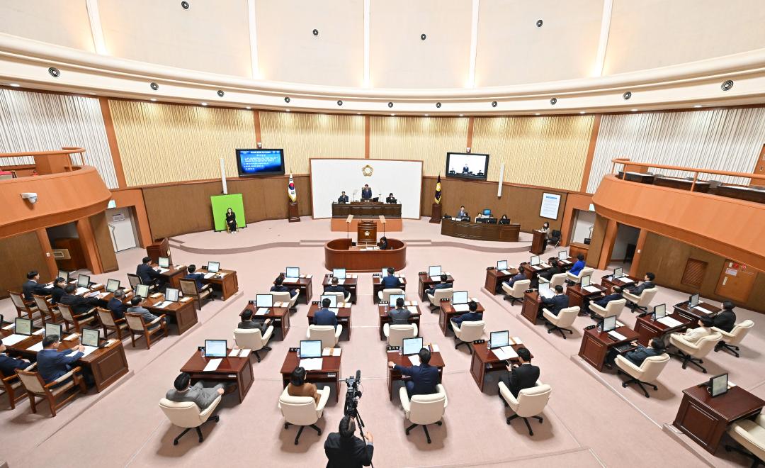 제269회 진주시의회 임시회 1차 본회의