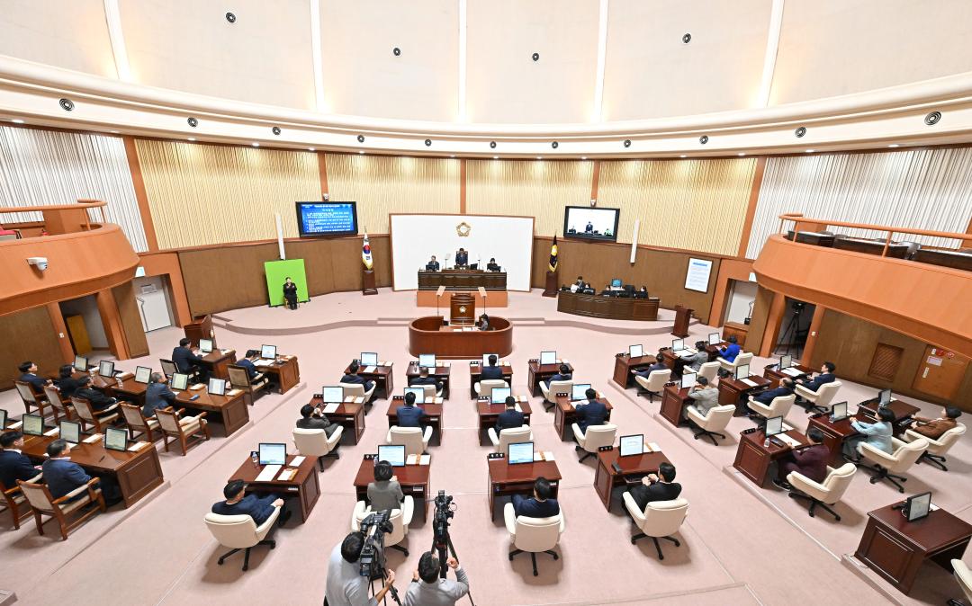 제269회 진주시의회 임시회 1차 본회의