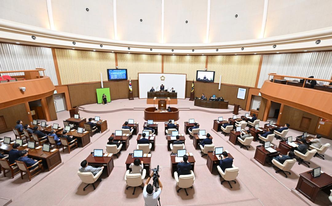 제268회 진주시의회 임시회 2차 본회의
