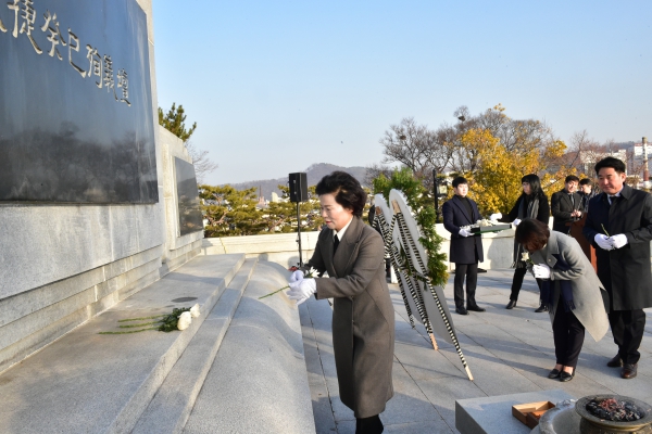 2018년 신년 참배
