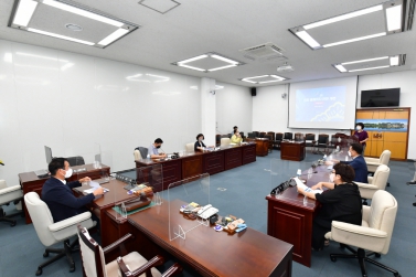 진주시의회 홈페이지 개편 용역 중간 보고회