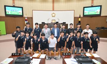 명신고등학교 진주시의회 견학