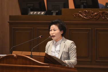 제179회 진주시의회 제1차 정례회 제1차 본회의 강길선 의원 5분 자유발언.