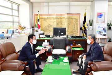 산청군의회 심재회 의장님 방문