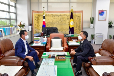 박유진 진주소방서장님 방문