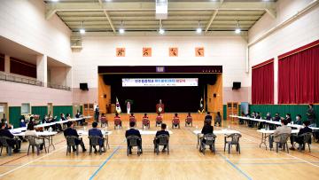 진주동중학교 여자핸드볼부 창단식