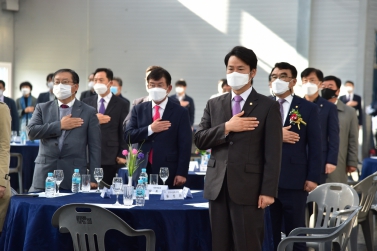 (주)범우에이텍 준공식