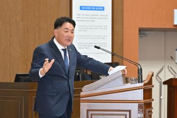 제269회 진주시의회 임시회 2차 본회의(시정질문)