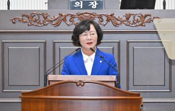 제272회 진주시의회 임시회 1차 본회의(5분 자유발언)