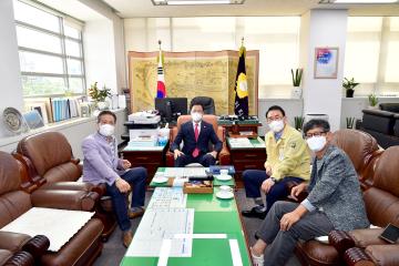 대한건축사협회 이사진 내방