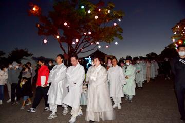 2022 진주남강유등축제 초혼 점등식