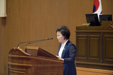 제197회 진주시의회 임시회 제1차 본회의(5분자유발언)