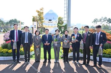 2025 진주국화작품전시회 개막식