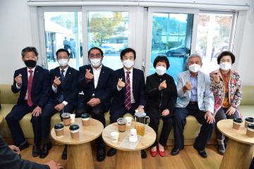 명석면 주민자치 복합문화관 건립공사 준공식