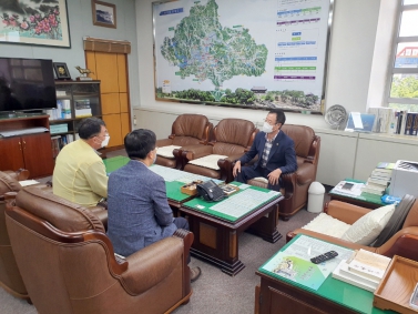 진주문화관광재단 대표이사 방문