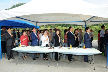 제1회 경남예술 전통축제 유계현 진주시의회 의장 축사, 시의원 참석 .