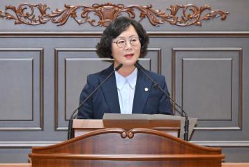 제268회 진주시의회 임시회 1차 본회의( 5분 자유발언)