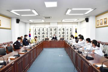 아동권리모니터링단 정책제언 전달식